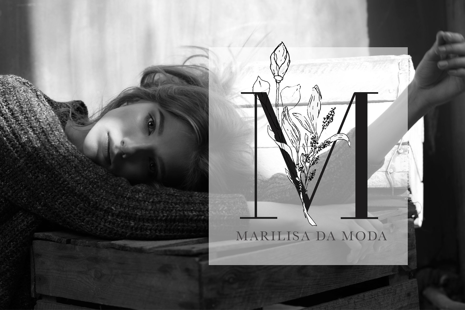 优雅风格手绘花卉插图&字母素材 Floral Alphabet & Illustrations插图(1)