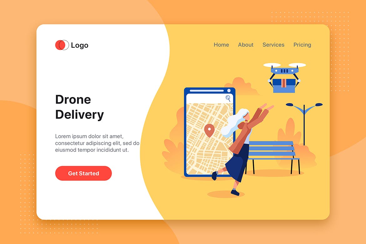 技术和开发网站设计矢量插画素材集v12 [Part 12]Technical & Development Illustrations Set插图(3)