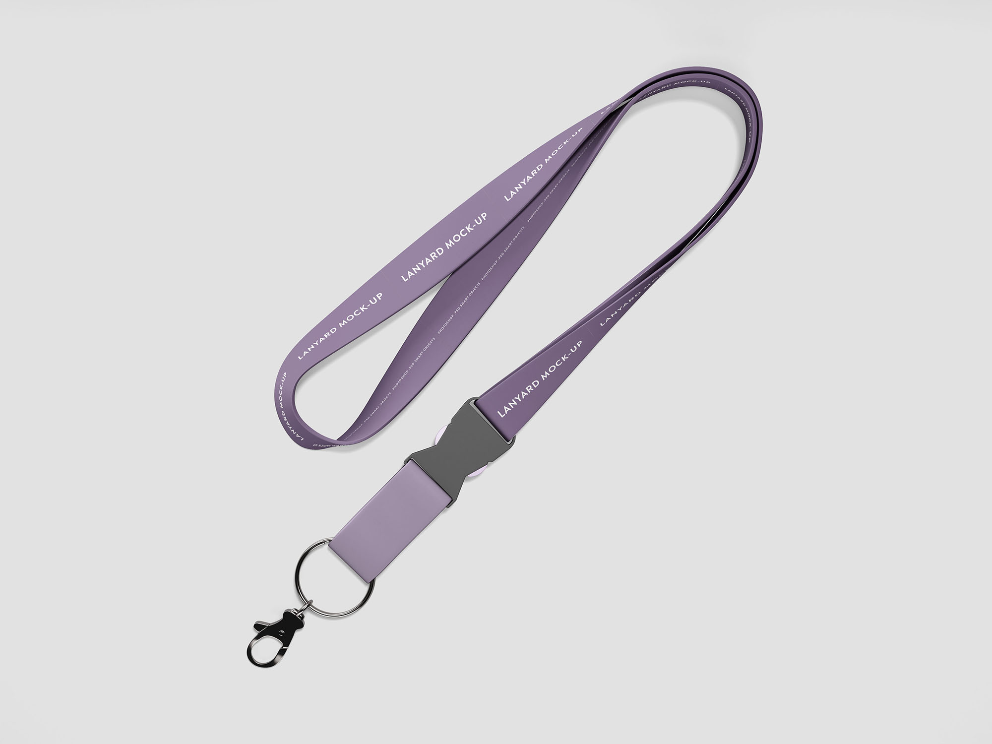 简约挂绳外观设计样机模板 Simple Lanyard Mockup插图(3)