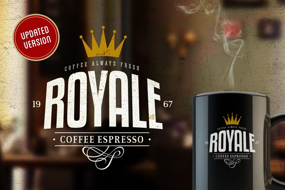 复古风格品牌专业Logo设计模板 Retro Logo Templates V.01插图(1)