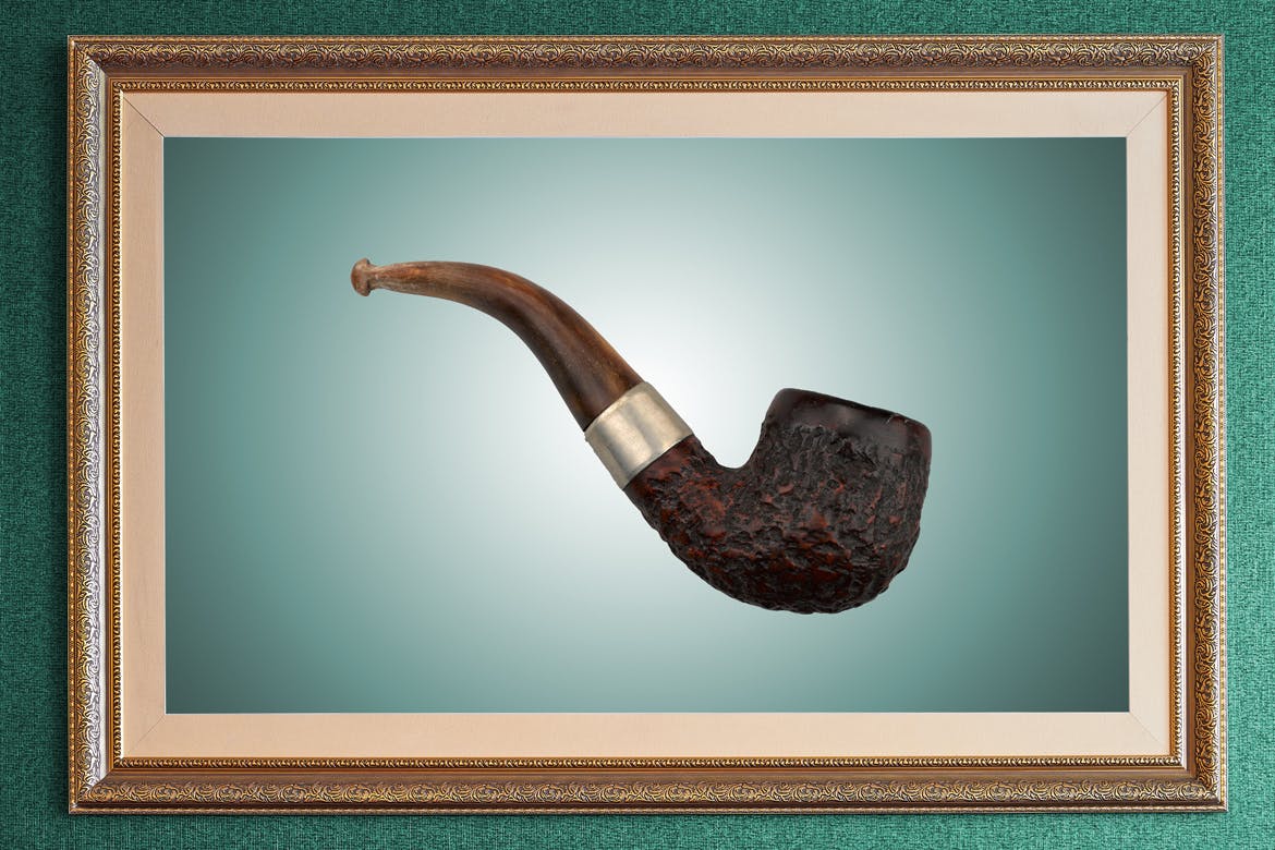 东方特色金色相框画框样机素材库精选模板v02 Oriental_Gold-Frame-Mockup-02插图(4)