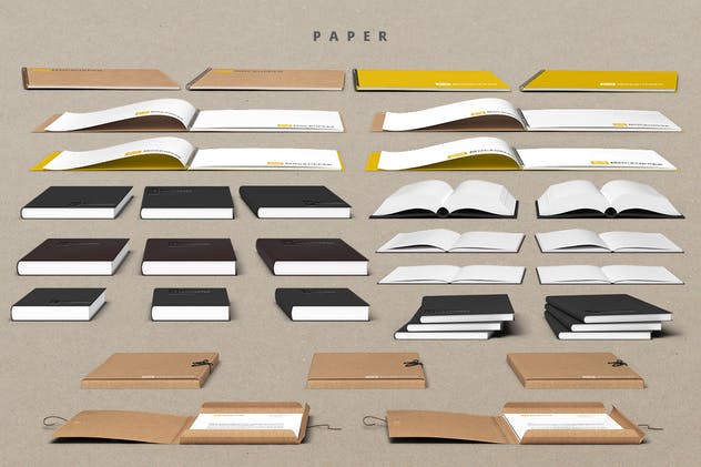 4K高分辨率-100+高质量正视图办公室场景样机元素 Mockupper Front view mock-up objects插图(3)