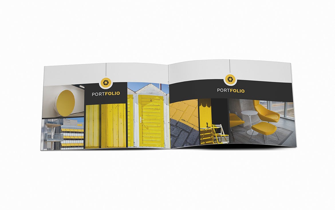 顶尖人才A5横版个人简历画册设计模板 Atery Resume CV A5 Brochure Template插图(11)