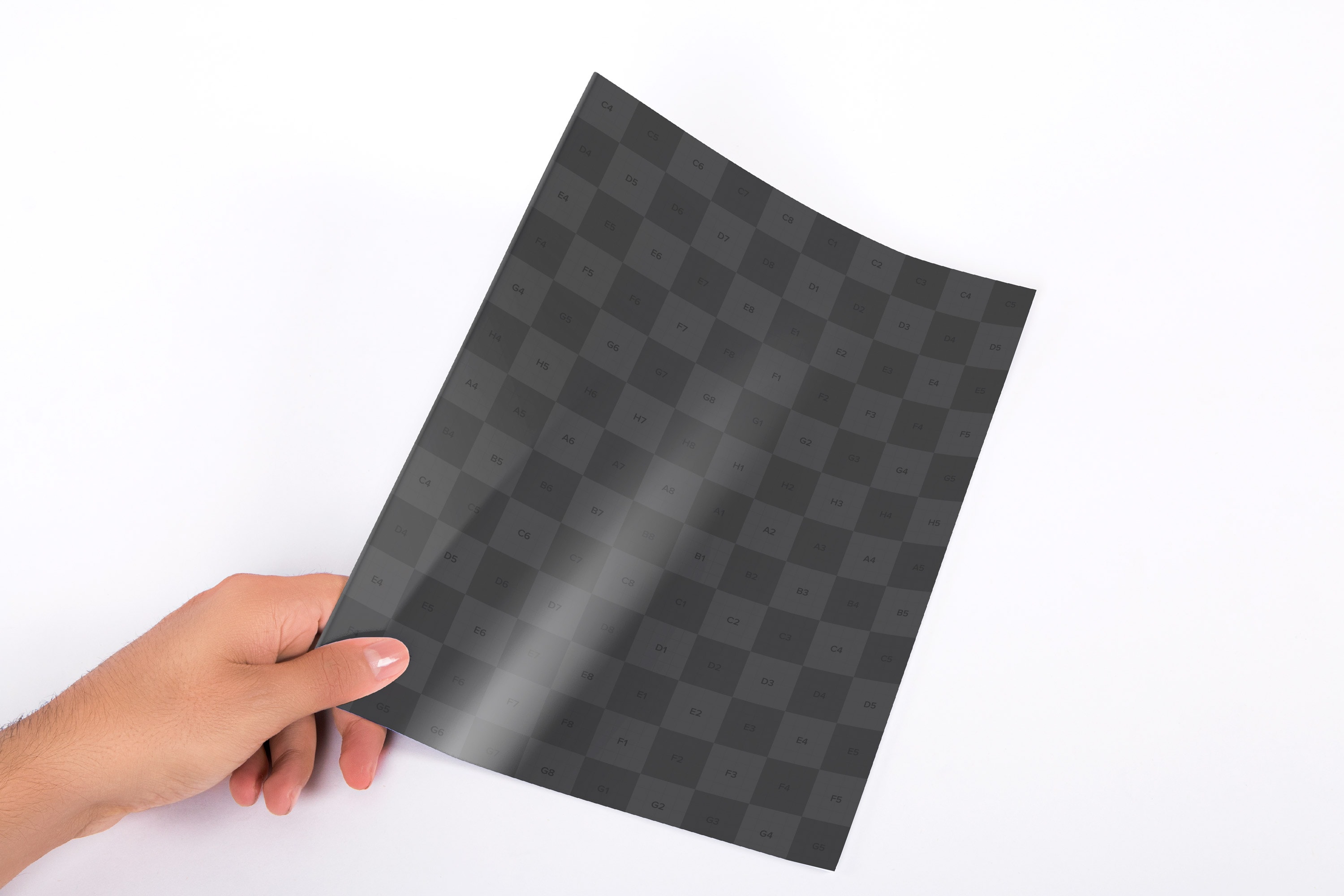 画册产品目录封面设计效果图样机模板 Letter Booklet Cover Mockup 01插图(3)