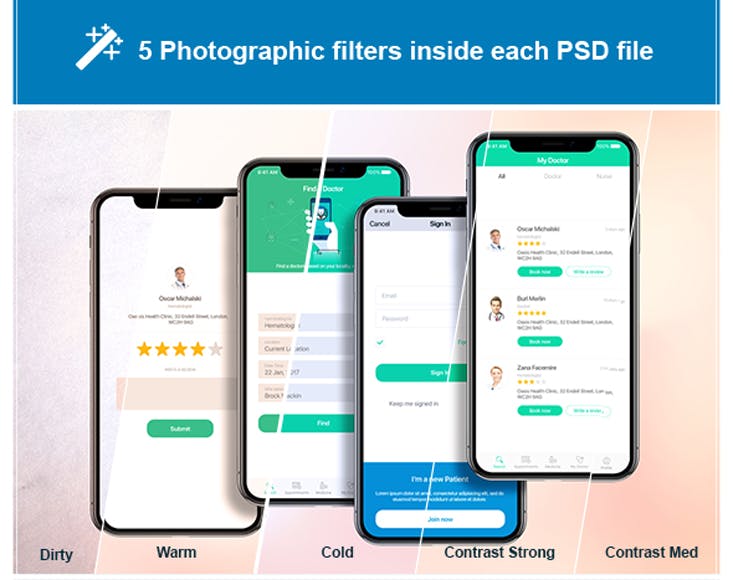 高品质的iPhone X样机展示模型mockups插图(3)