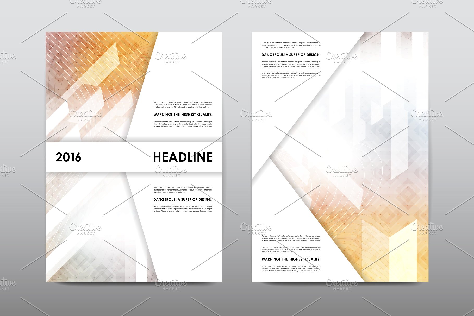 50+企业商业主题宣传小册子模板合集 50+ Business Brochures Bundle插图(18)