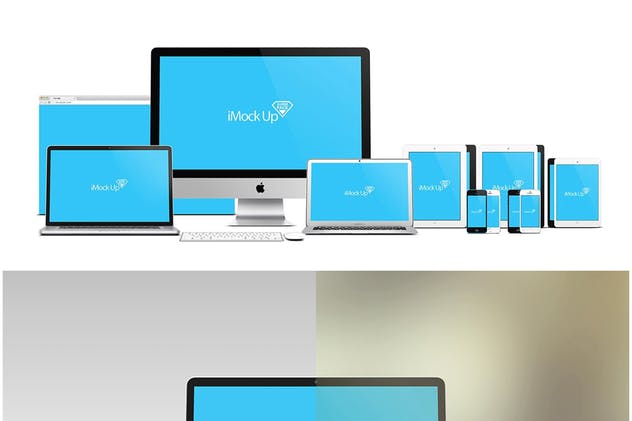 Apple系列产品设备样机超级套装 i Mock Up Super Pack插图(5)