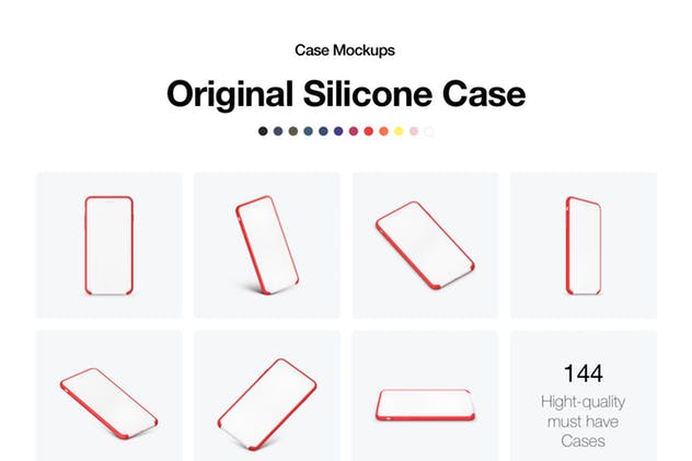 APP UI设计展示iPhone 8样机模板 HERO Phone 8 Mockups插图(7)