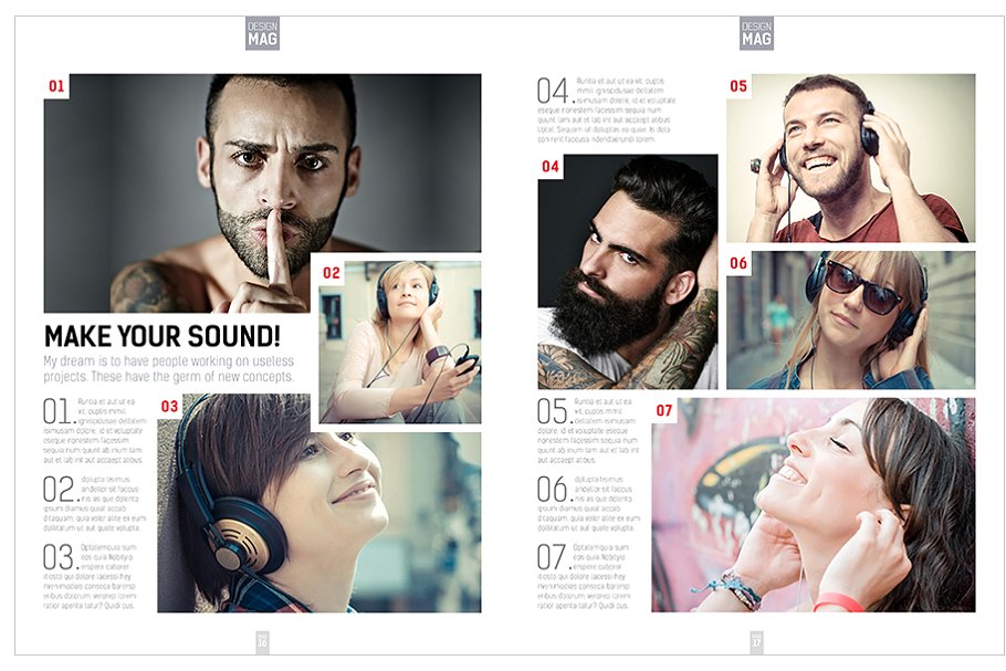 多用途企业时尚高效/时事资讯InDesign杂志模板vol.7插图(16)