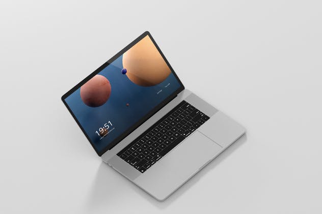 高分辨率笔记本电脑样机 Laptop Screen Mockup插图(10)