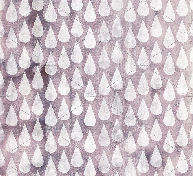 粉尘、金箔及动物毛发纹理图案 Dusty Plum & Mink Textured Patterns插图(1)