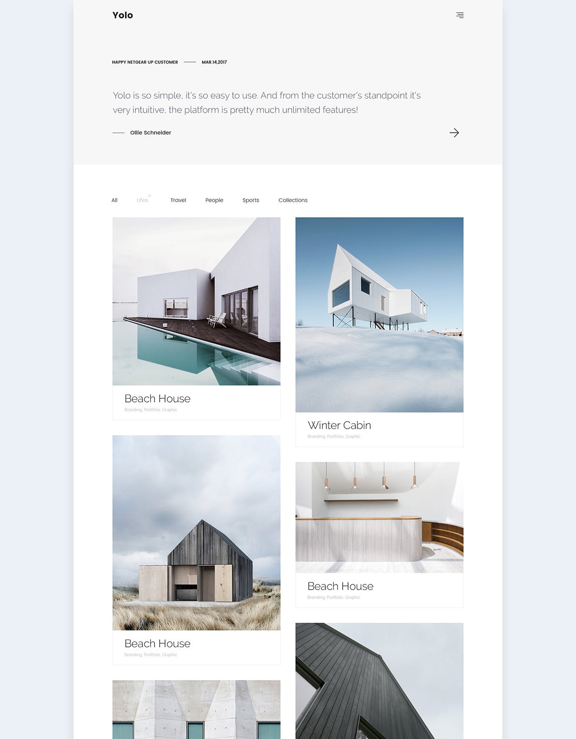 响应式网页设计多用途网站设计PSD模板 Yolo | Responsive Multi-Purpose PSD Template插图(12)