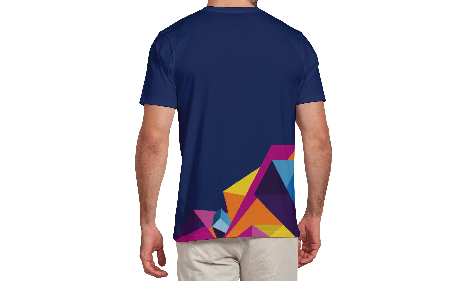男士T恤印花设计效果图样机素材库精选v03 T-shirt Mockup Vol 03插图(12)
