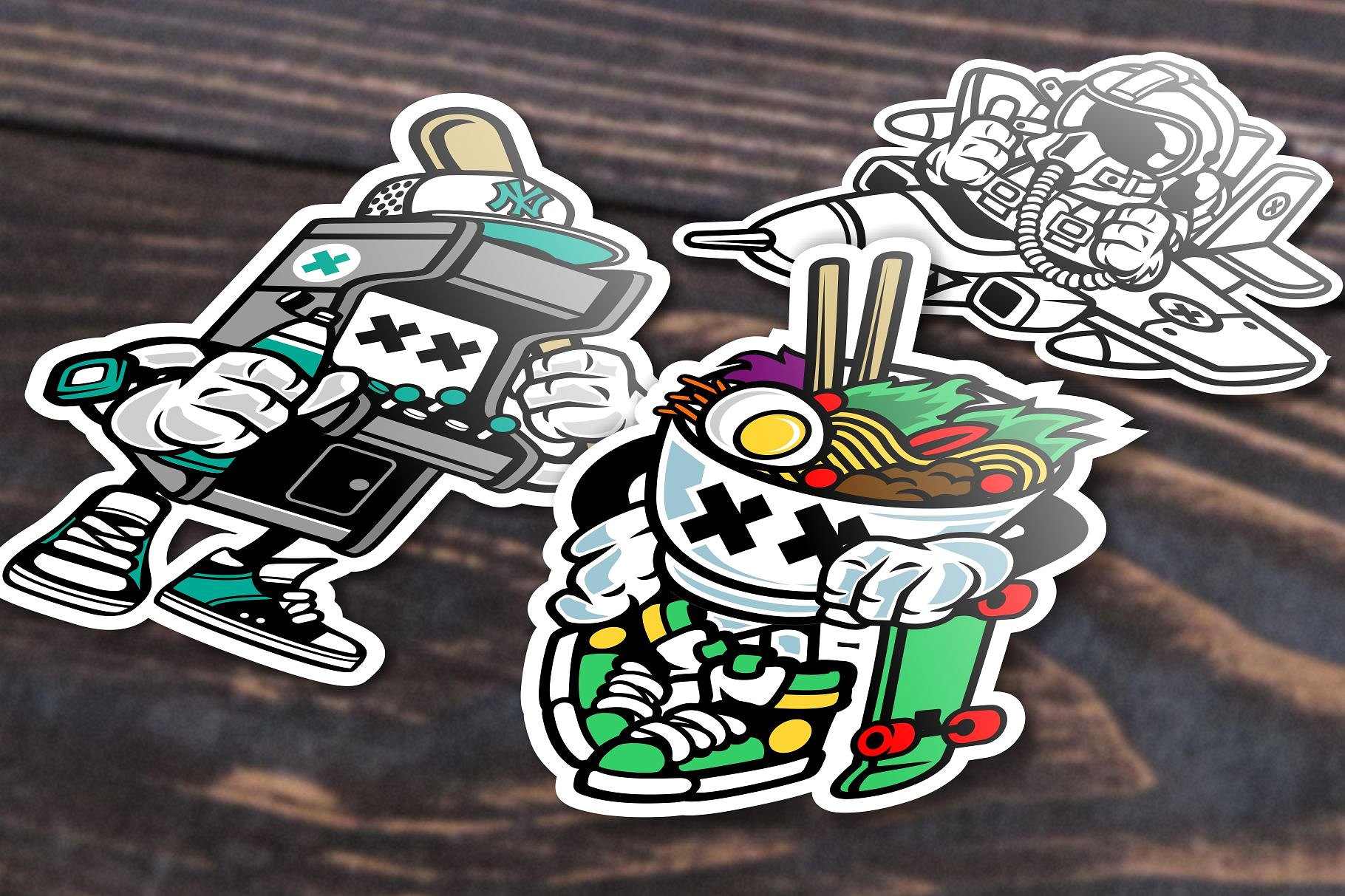 98幅特色手绘卡通矢量插图套装下载插图(3)