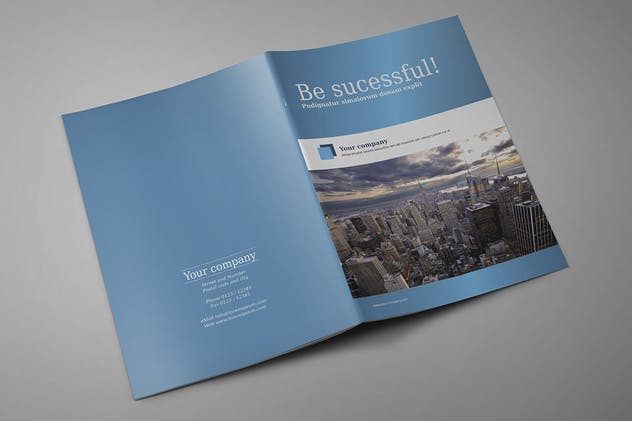 企业宣传册/产品目录/杂志样机模板 Brochure / Catalog / Magazine Mock-Up插图(6)