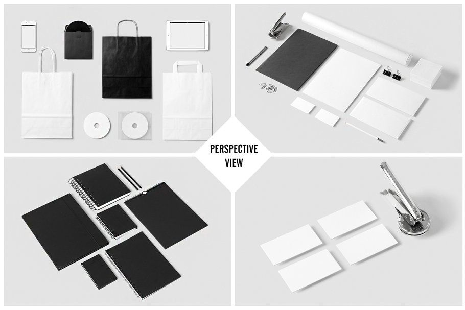 企业品牌VI设计物料模板合集 Corporate Stationery / Mock-Up插图(2)