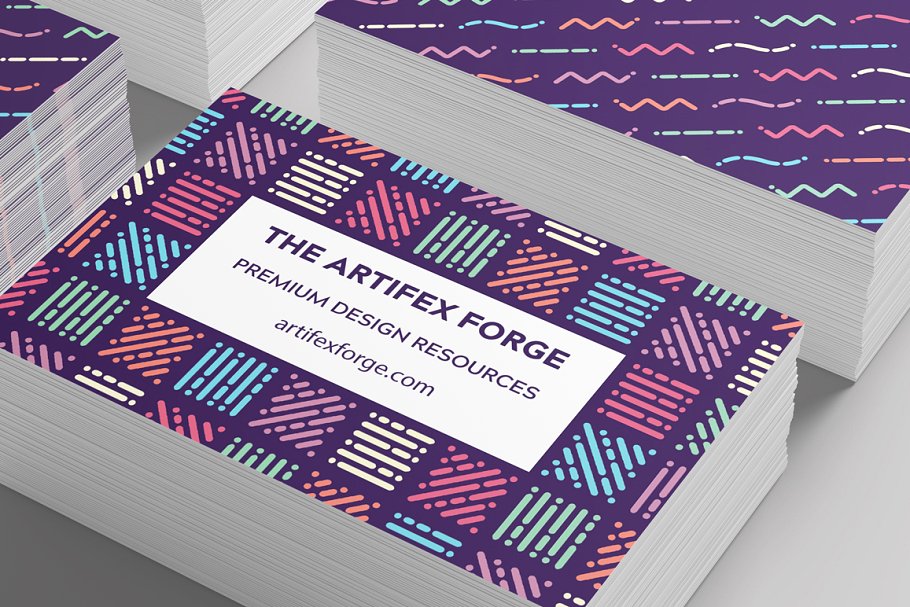 醒目复古创意图案纹理 Liquid Repeat Patterns插图(3)