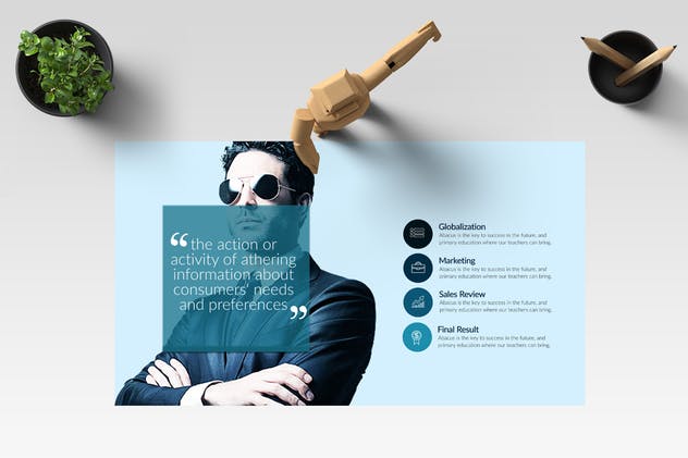 行业咨询代理服务企业适用PPT幻灯片模板下载 MAVERIX Powerpoint Template插图(3)