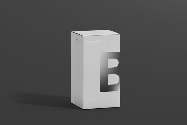 矩形礼品盒包装外观设计样机 Package Box Mock-Up – Rectangle插图(3)