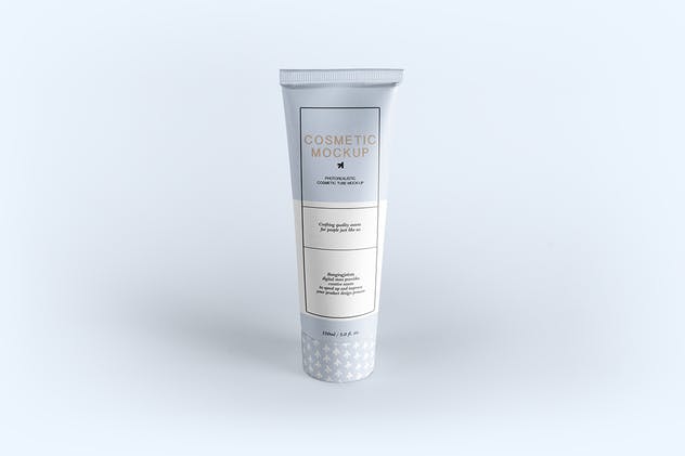 美容化妆品软管包装样机 Cosmetic Tube Packaging Mockup插图(8)