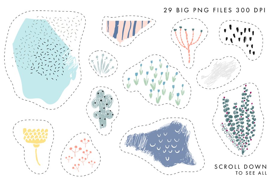 沙漠植物图案纹理 PLANTS and TEXTURES插图(4)