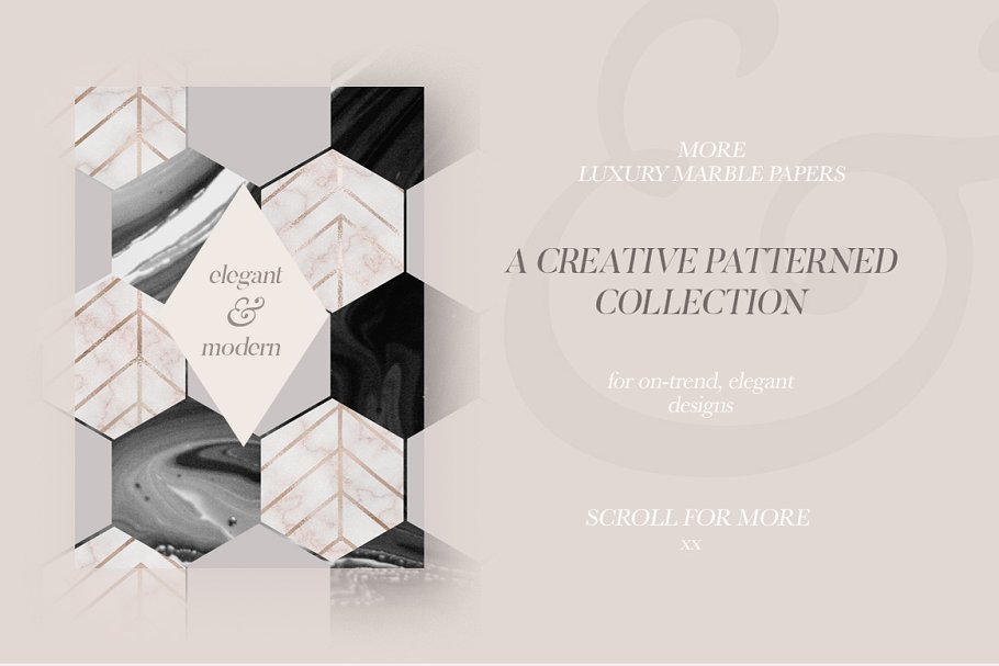 70种奢华大理石纹理 70 Luxury Marble Textures插图(4)