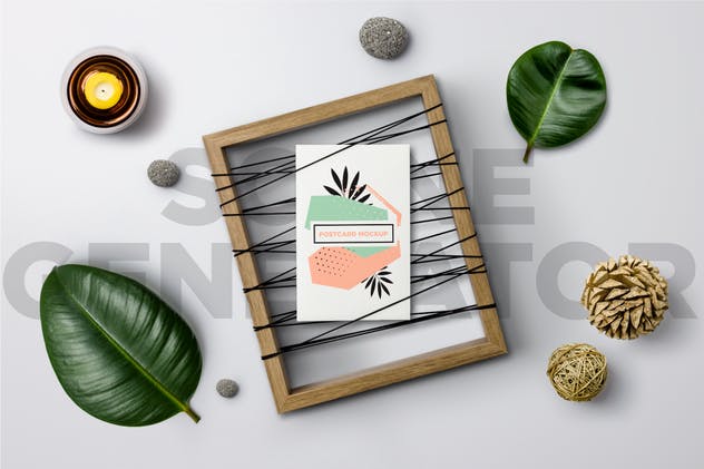 创意场景画框相框样机模板 Picture Frame Scene Generator插图(2)