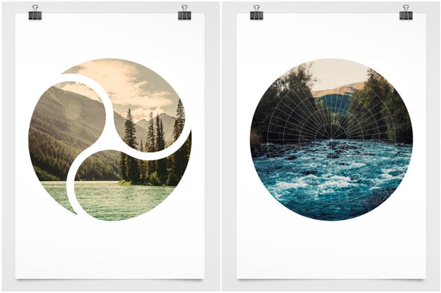 20个圆形图像图层蒙版效果模板 Circular Image Masks插图(8)