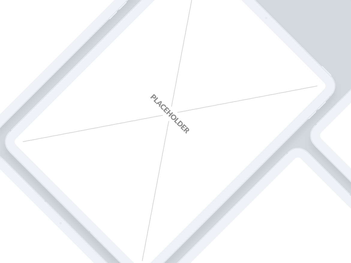 刘海屏iPhone手机等距网格素材库精选样机模板[白色版本] Presentation Mockups Light插图(9)