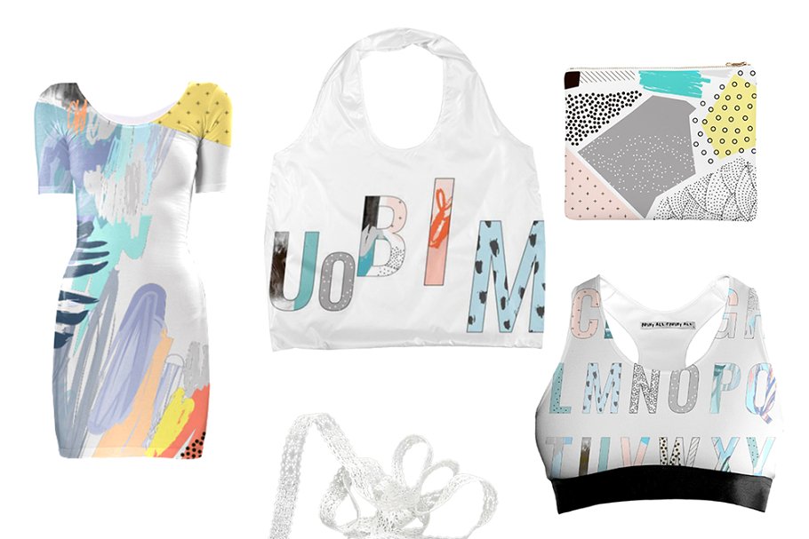 创意艺术图案纹理 Lightness. AI | PDF | JPEG + bonus插图(11)