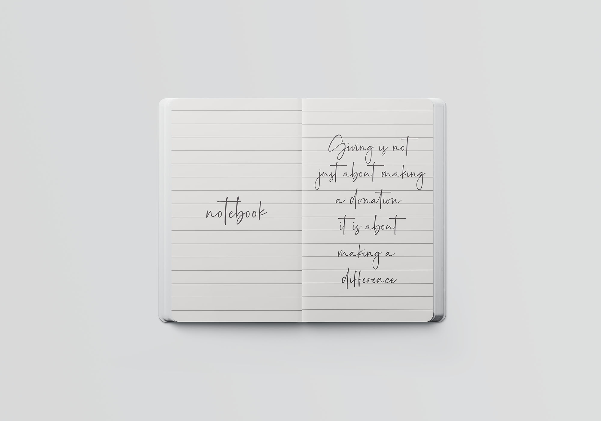 高级记事本封面设计效果图样机素材 Advanced Notebook Mockup插图(5)