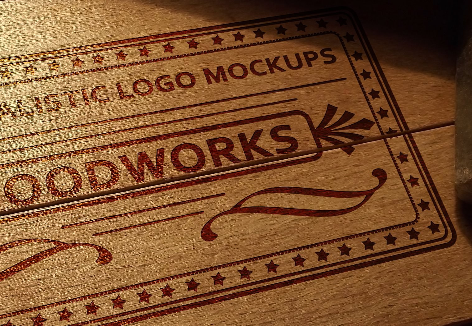 质感超级写实的经典品牌LOGO设计展示模型Mockups[PSD]插图(1)