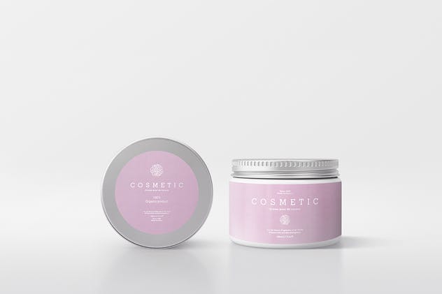天然化妆品包装外观样机模板 Natural Cosmetic Packaging Mock-Ups Vol.2插图(3)