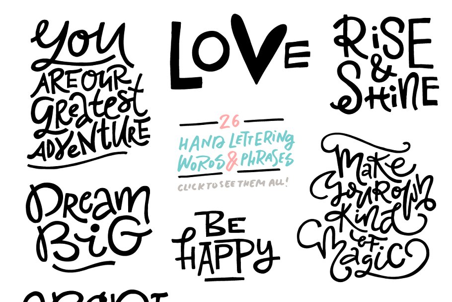 幼儿园儿童主题艺术插画素材合集 Nursery Art Creator – DIY pack插图(10)