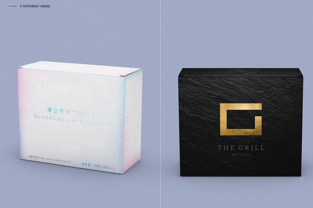 多种规格盒子包装外观设计样机 Mega Bundle Box and Packing Mockups插图(4)