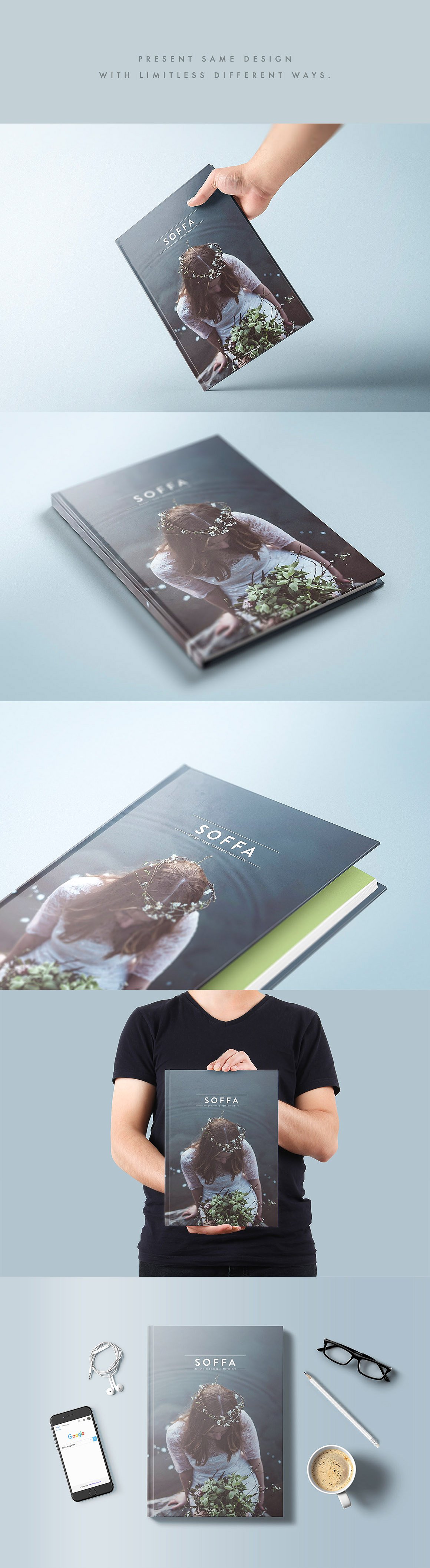 10+GB出版印刷样机超级素材包 Print Mock Up Pack插图(10)