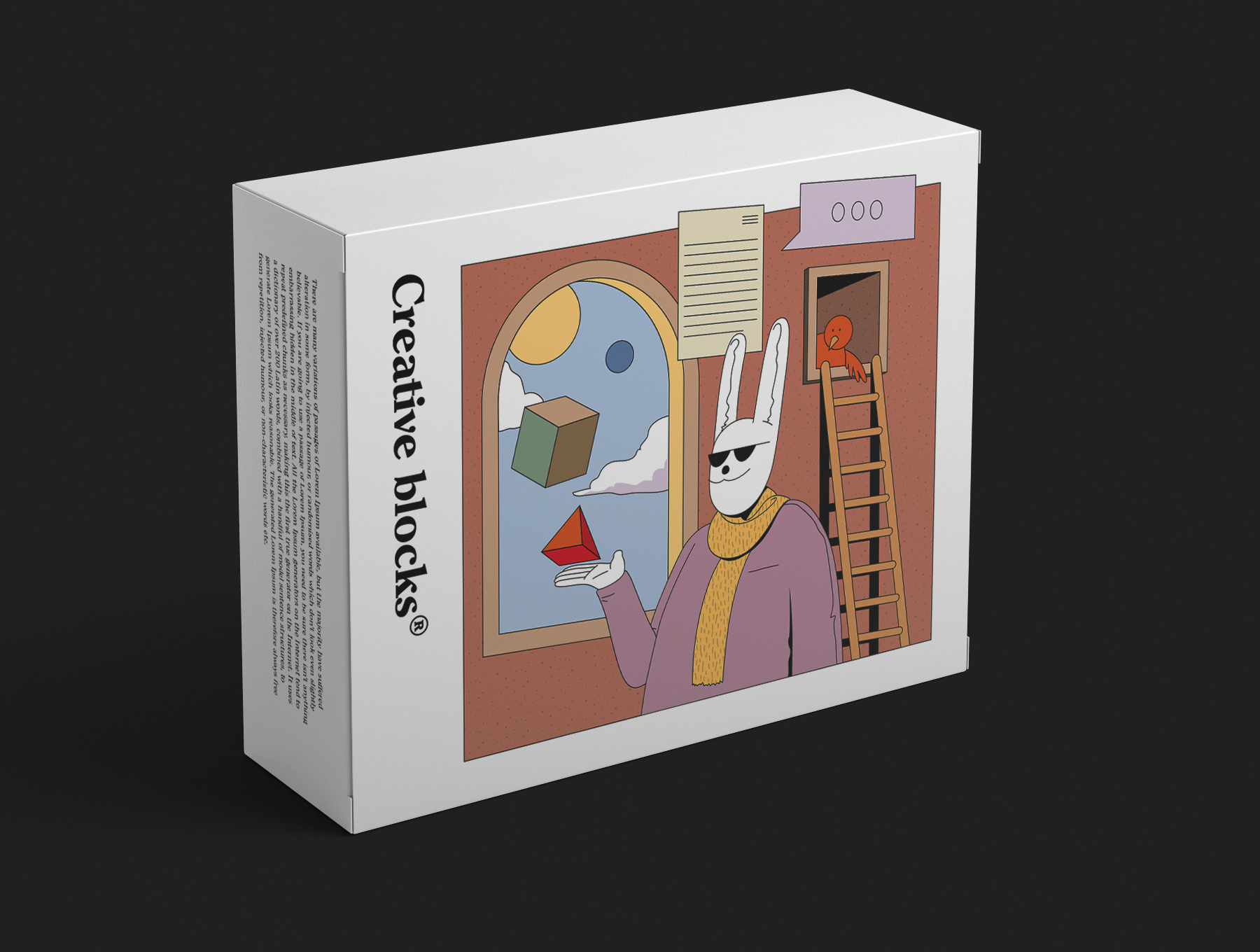 素材库下午茶：一组17个时尚喜怒无常的矢量插画合集插图(5)