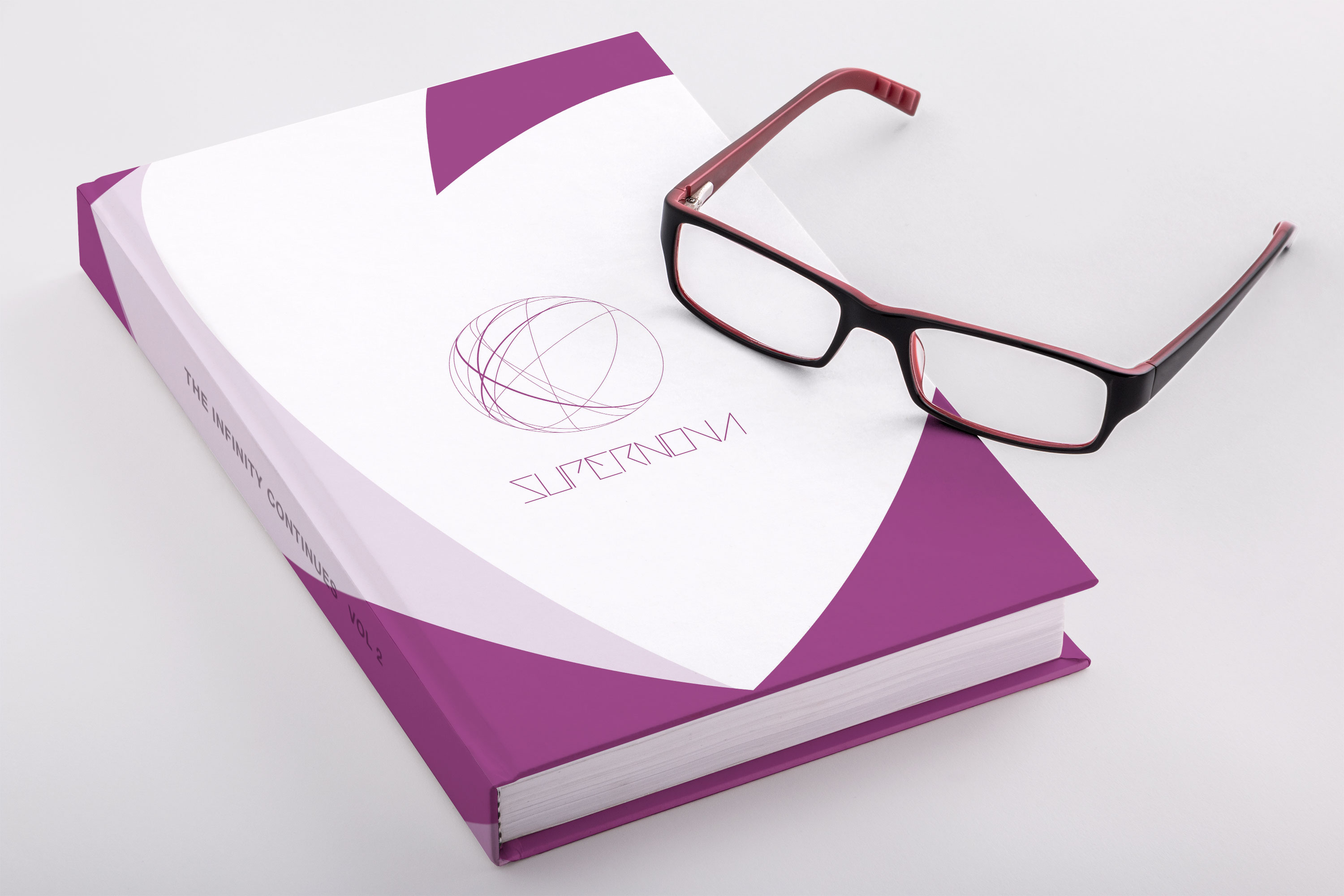 精装图书封面版式设计效果图PSD样机03 Hardcover Trade Book PSD Mockup 03插图