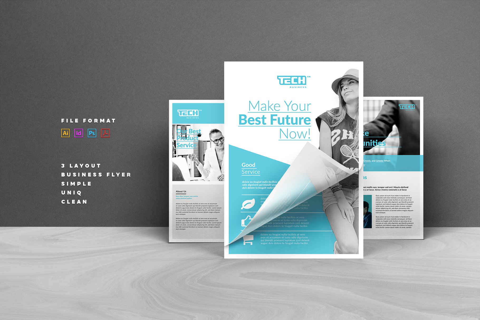 经典实用商业广告传单模板 Ads Flyer插图