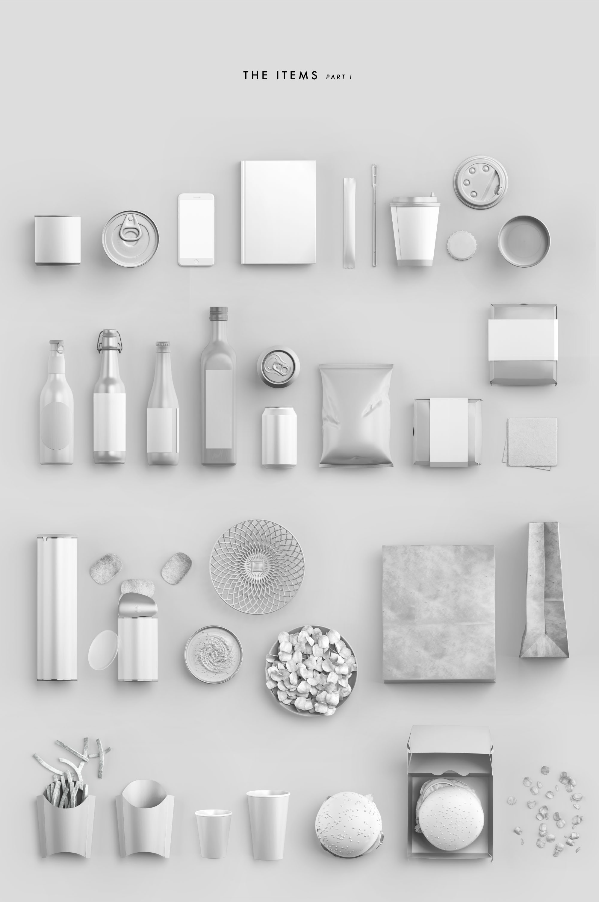 厨房包装用具样机场景生成器插图(1)