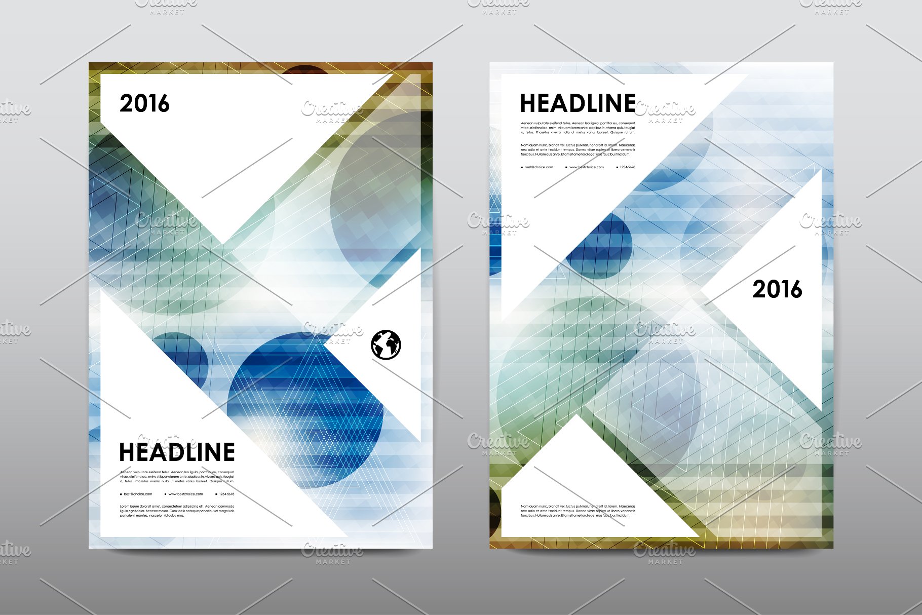 50+商业企业宣传小册子模板 50+ Business Brochures Bundle插图(11)