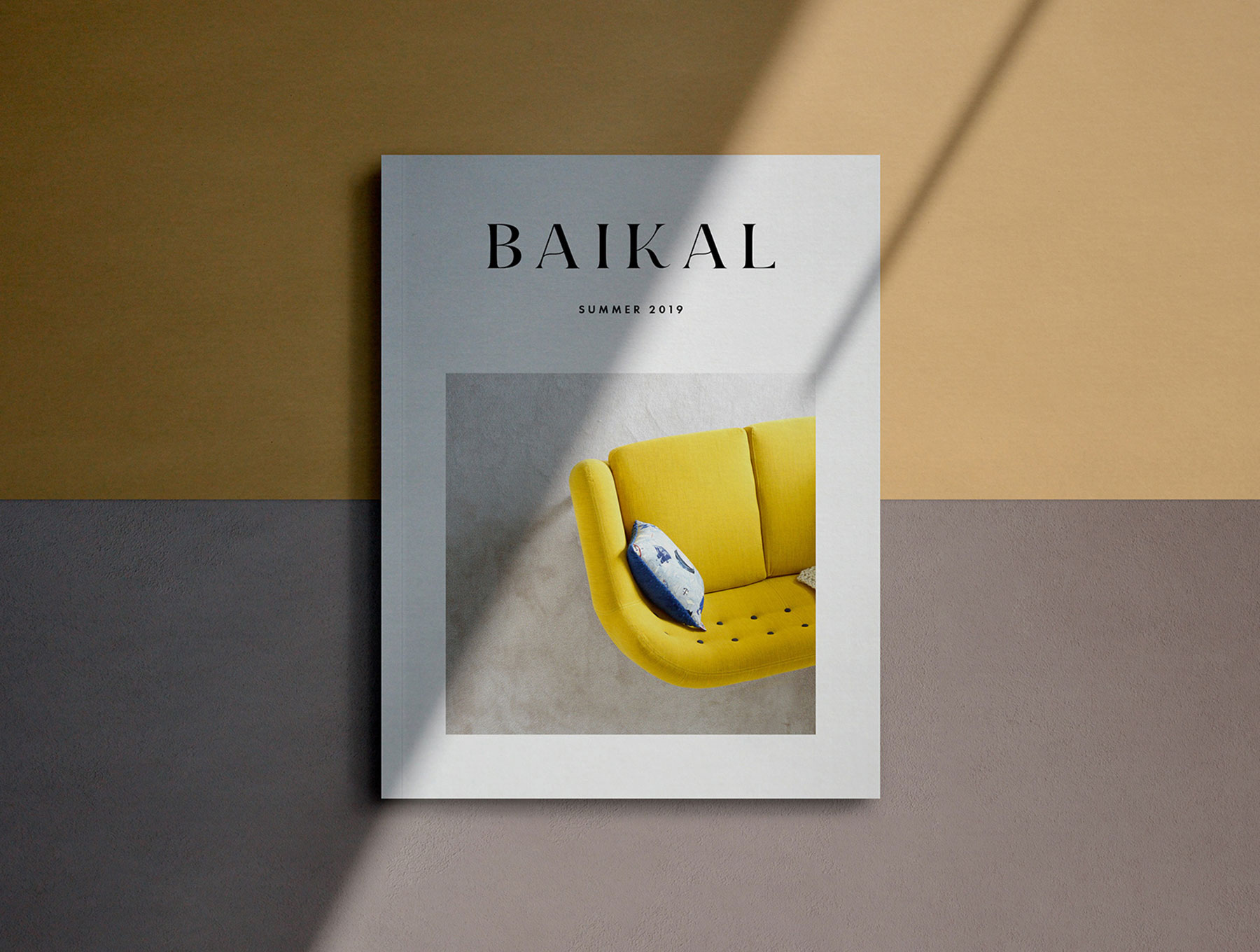 素材库下午茶：A4和美国信纸规格杂志效果图样机素材库精选模板插图(3)