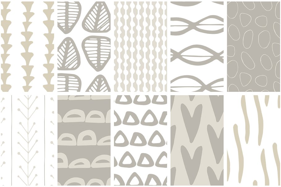 斯堪的纳维亚设计风格纹理 Scandinavian Design Patterns插图(3)