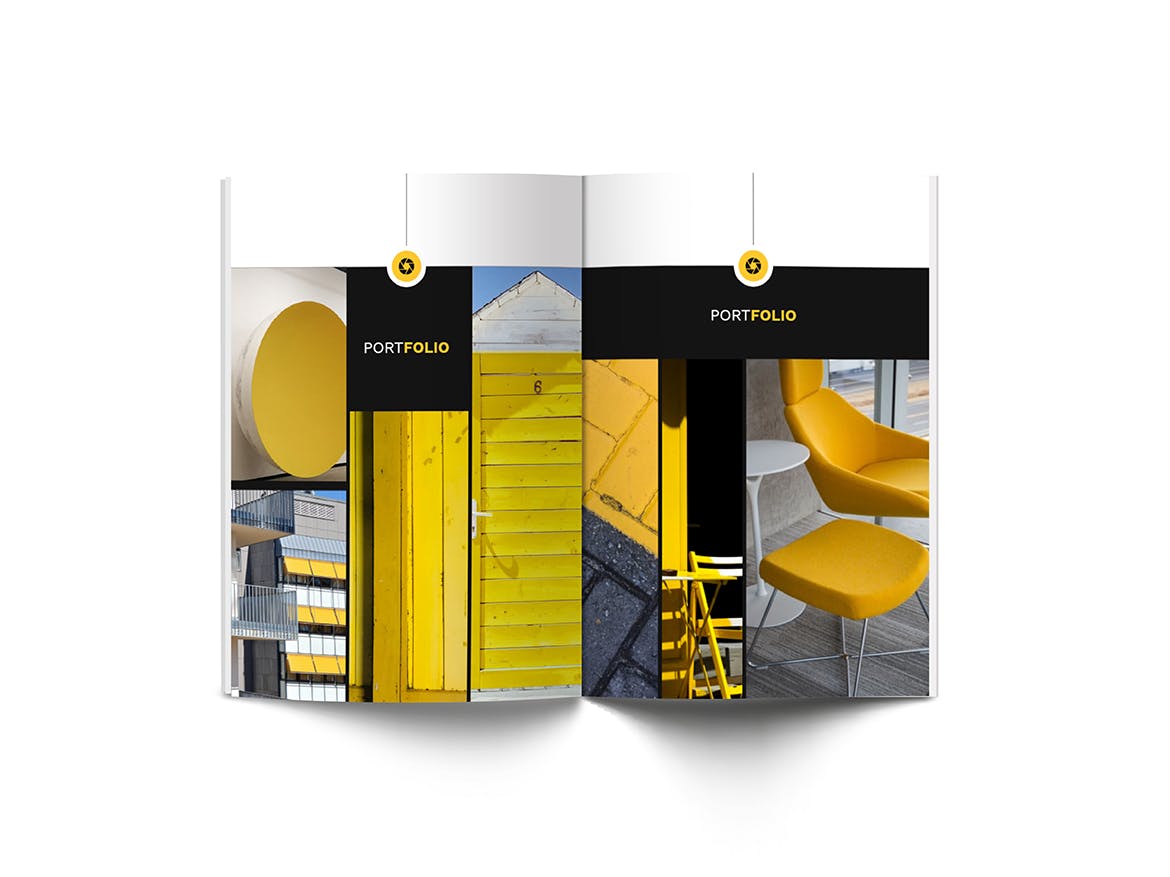 A4尺寸规格个人简历画册设计模板 Atery Resume CV A4 Brochure Template插图(11)