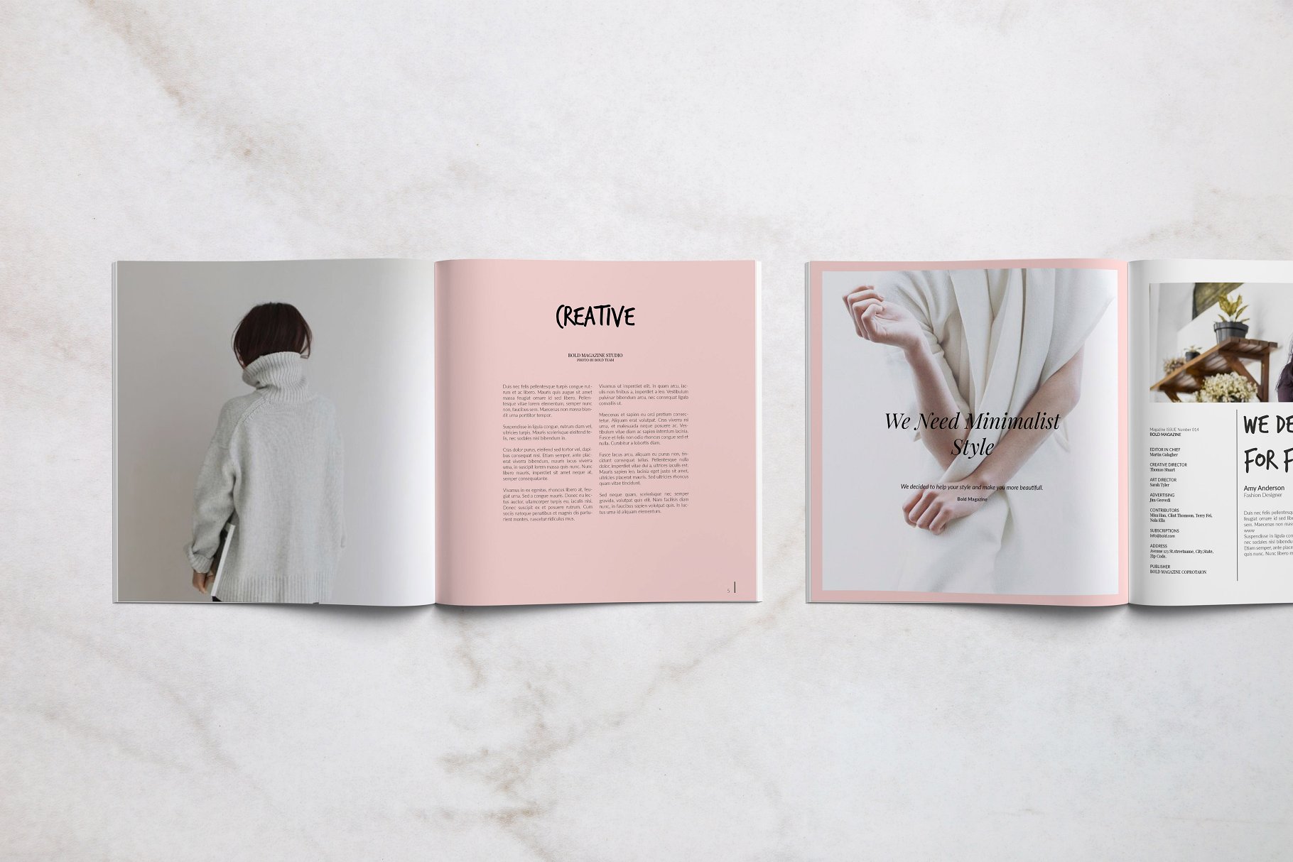 有范的时装杂志模板 Bold Magazine插图(1)