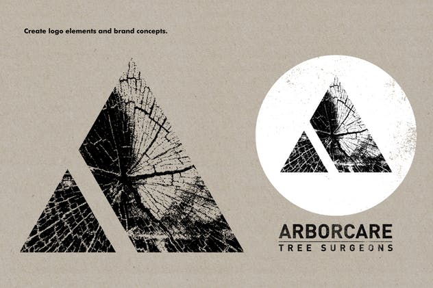 20种横切面木质纹理素材合集 Wooden Block Textures插图(8)