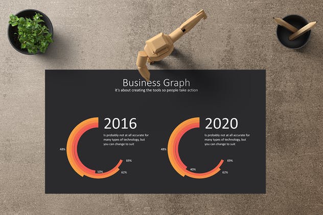 企业服务简介PPT幻灯片模板下载 GEMBA Powerpoint Template插图(2)