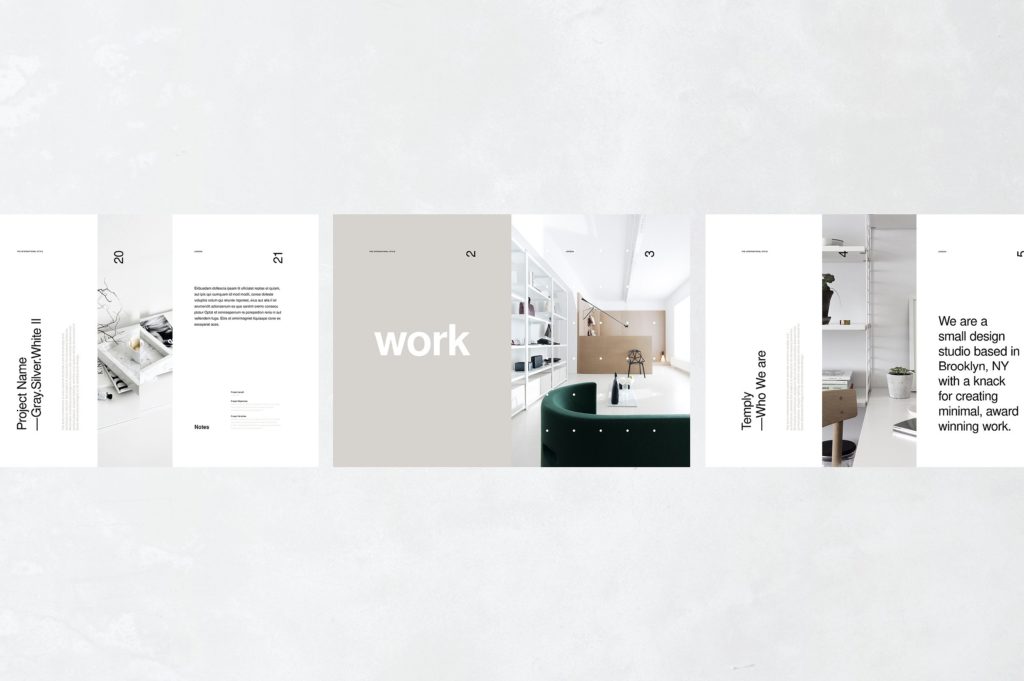 版式精致的画册模版下载[indd]插图(9)