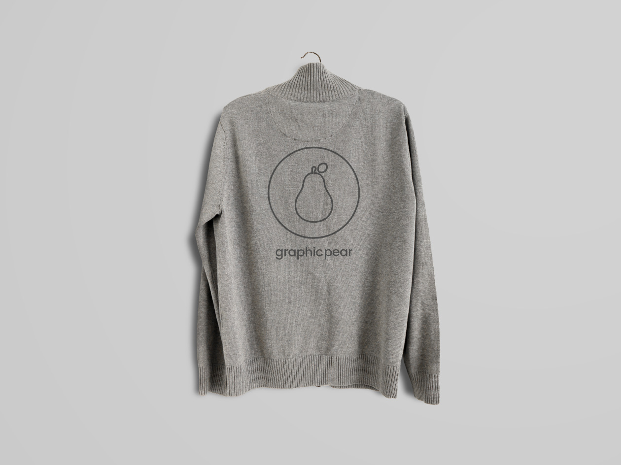 全棉拉链外套服装样机插图(5)