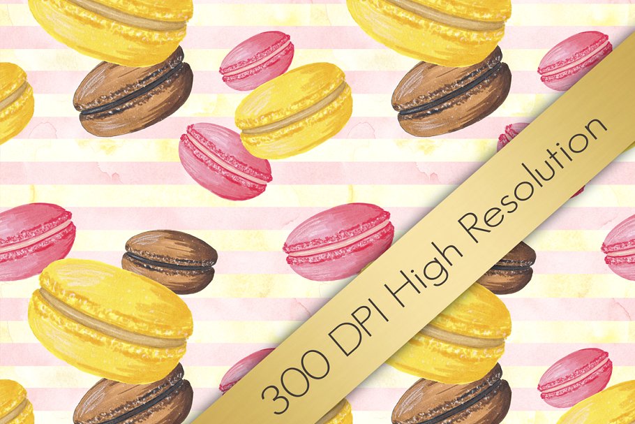 甜点甜心宝贝手绘剪贴画合集 Sweets Hand-painted clipart插图(6)